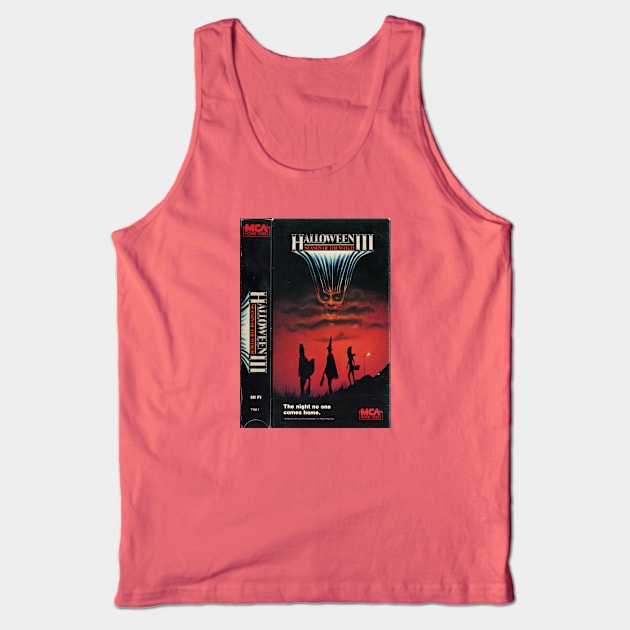 Halloween 3: Season Of The Witch VHS Tank Top by An Era Gone